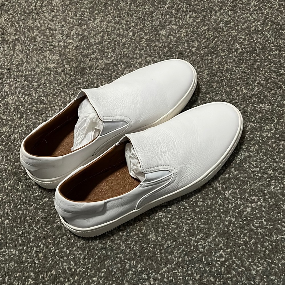 ❗️FINAL❗️ 🆕 FRYE Astor Gore White Slip On 🔴🔴 - Picture 3 of 12